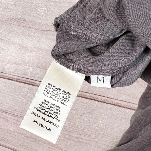 Anthropologie Cloth & Stone Medium Gulpiyuri Jumpsuit Flutter Sleeve - Picture 12 of 12